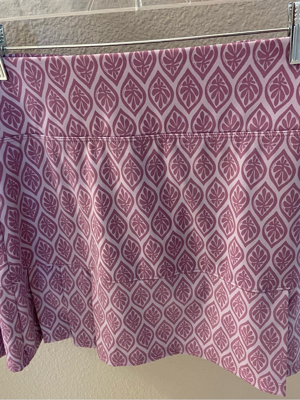 New w/tags - Sigrid Olsen Golf & Tennis Purple Geometric Pleated Skort - Small